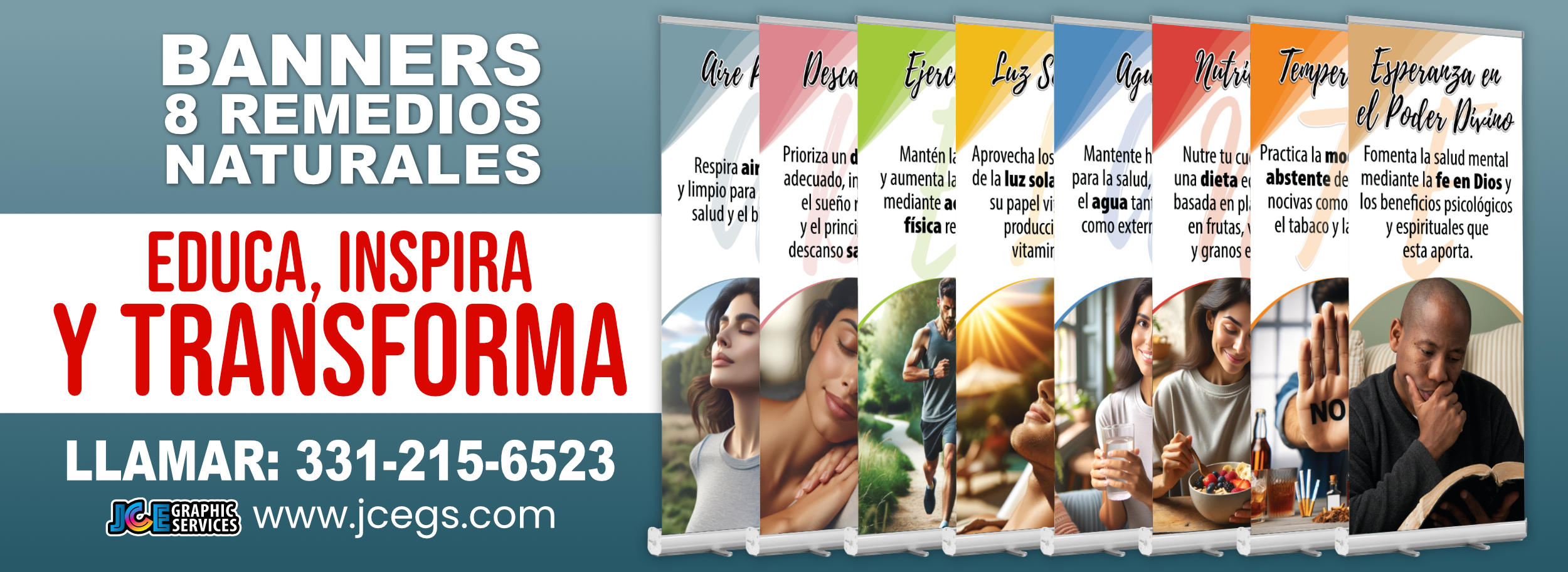 8 Remedios Naurales: Banners