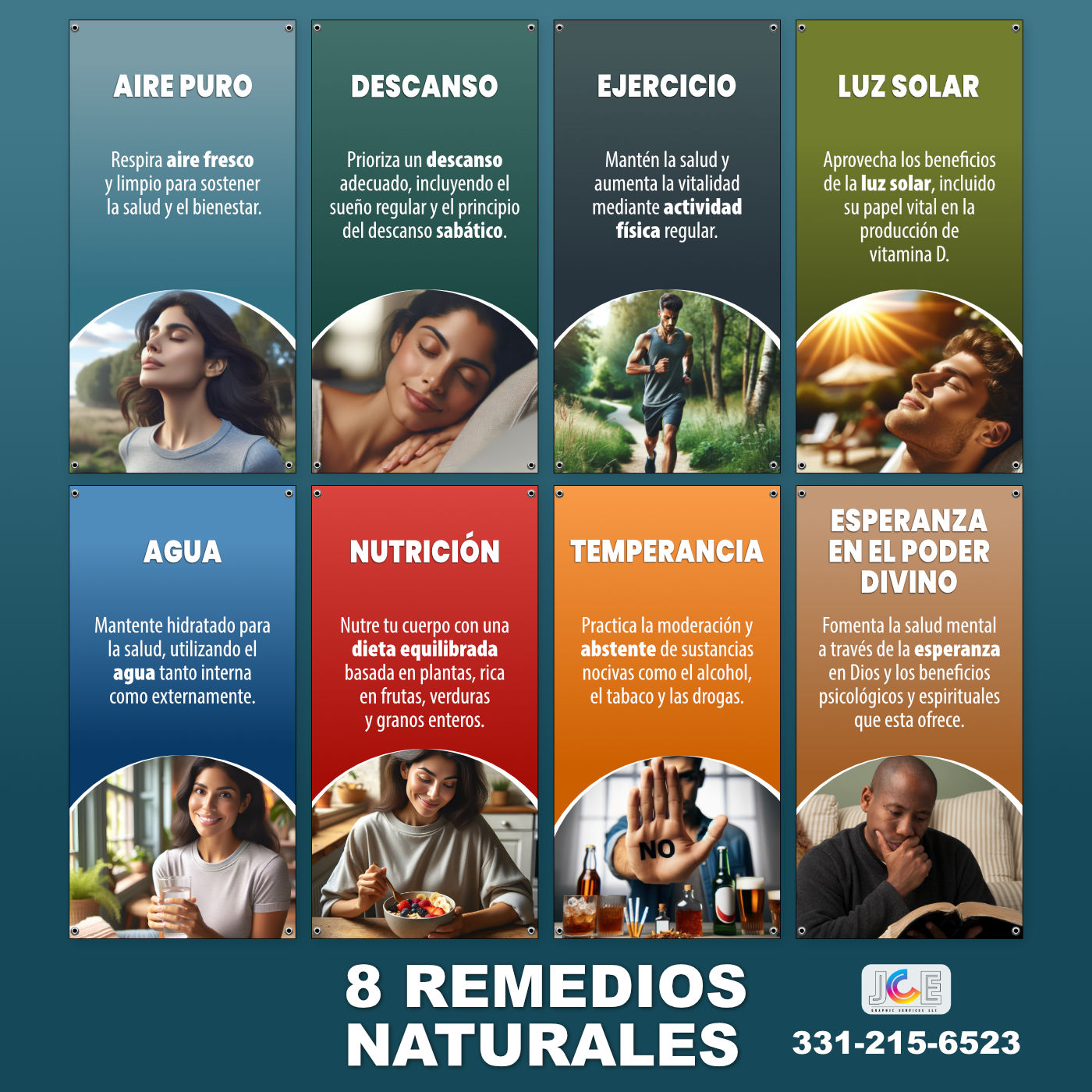 Ocho Remedios Naturales: JCE Graphic Services