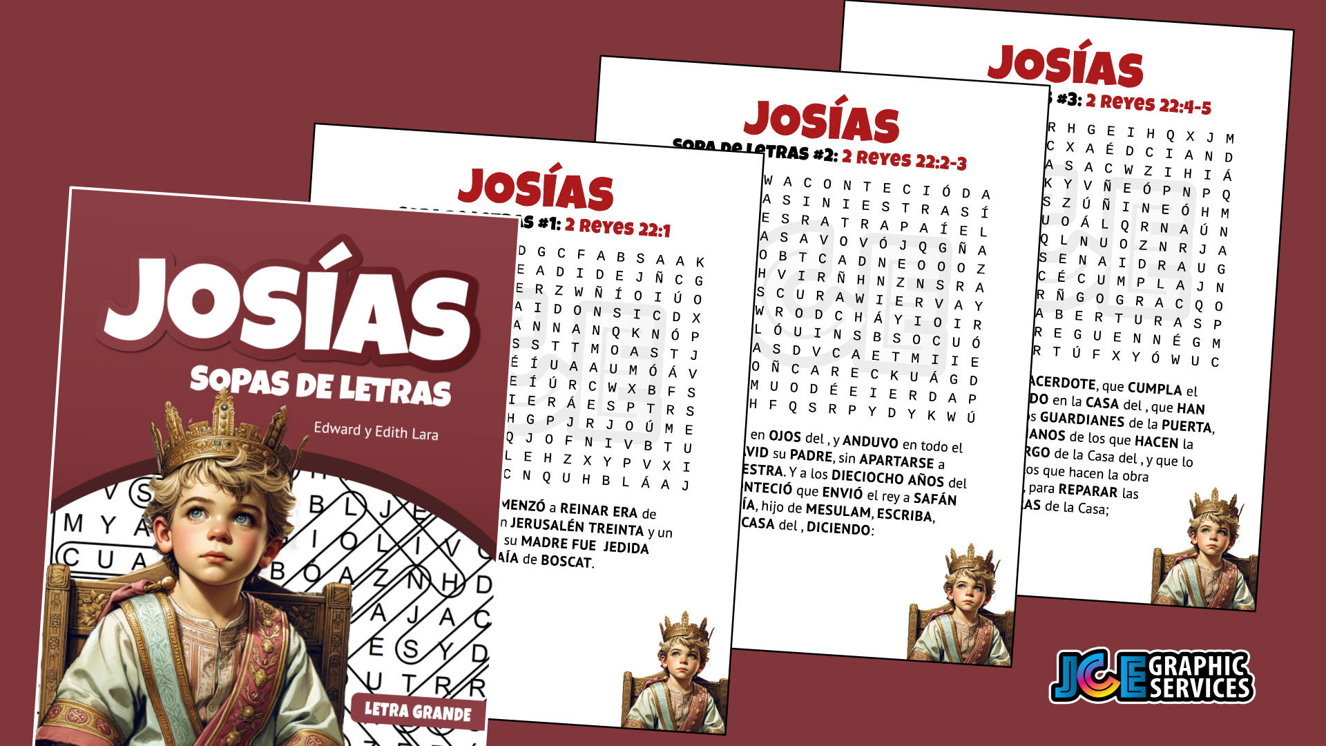 Josías: 42 sopas de letras [libro PDF]