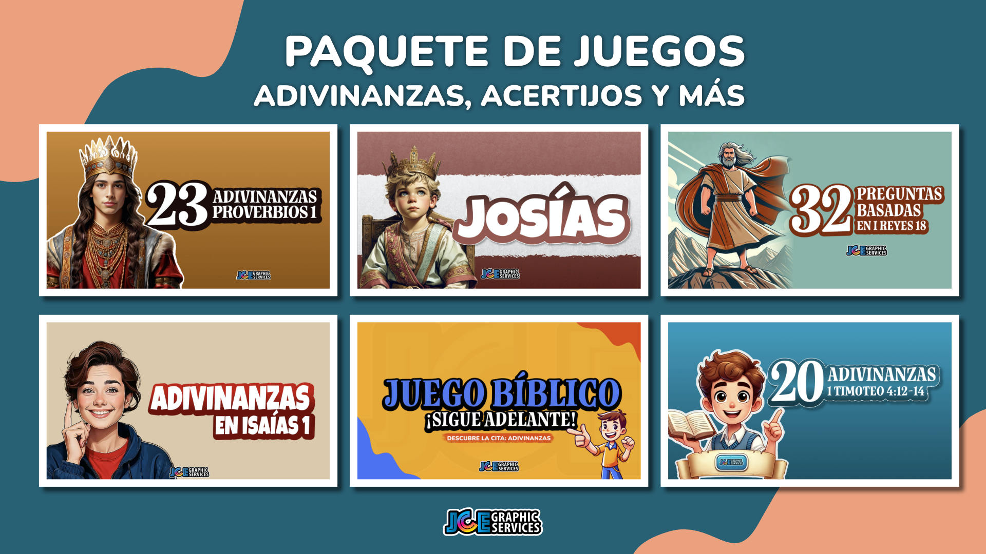 Paquete de juegos adivinanzas