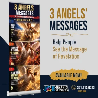 Three Angels’ Messages All-in-One Retractable Banner