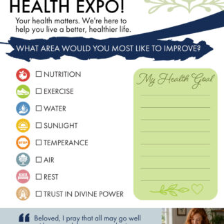 Health Expo Follow-Up Cards