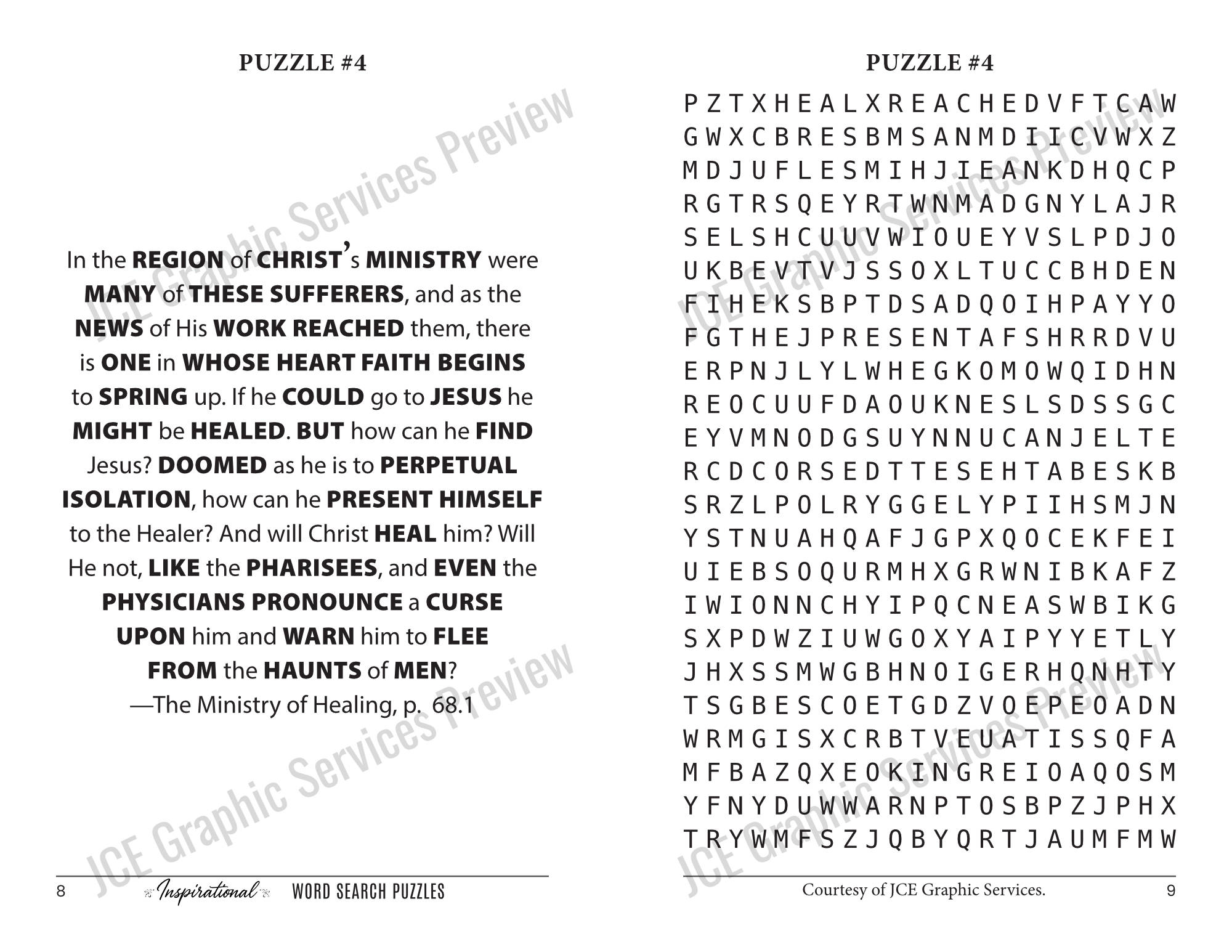 Inspirational Word Search Puzzles — Touch of Faith - Image 7