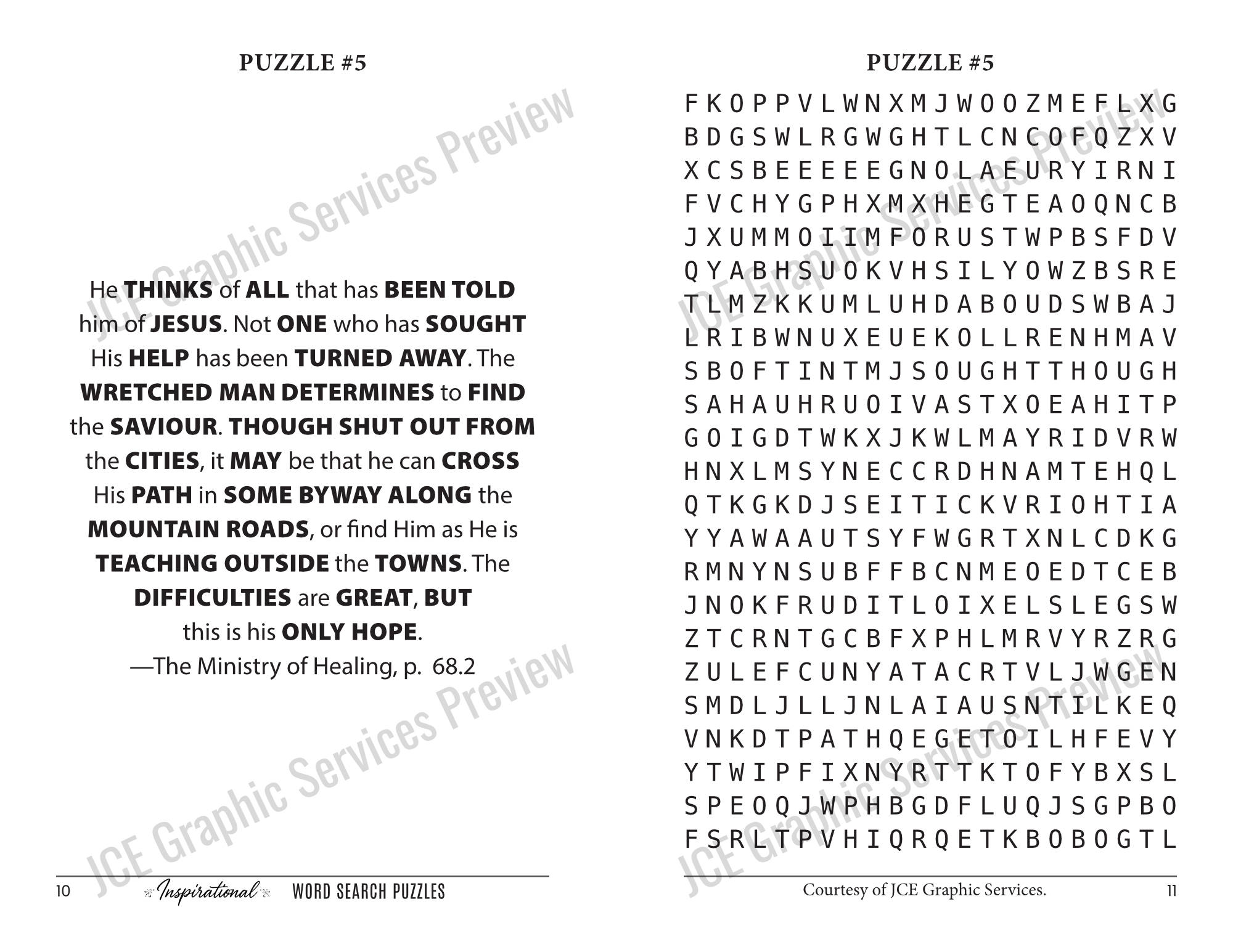 Inspirational Word Search Puzzles — Touch of Faith - Image 8