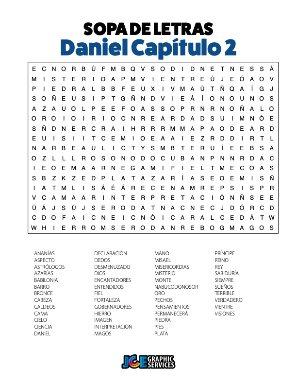 Sopa de Letras - Daniel Cápitulo 2