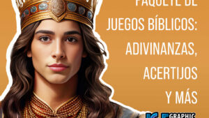 Paquete de juegos Bíblicos: Adivinanzas, acertijos y más