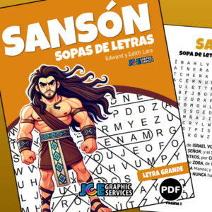 Sansón: 55 sopas de letras [libro PDF]