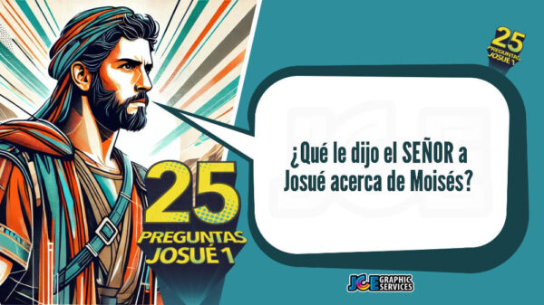 25 preguntas sobre Josué capítulo 1