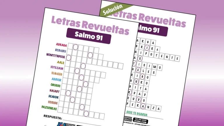 Salmo 91 letras revueltas [PDF]