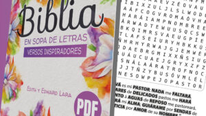 Biblia en Sopa de Letras: Versos Inspiradores: Para Jóvenes y Adultos: Letra Grande