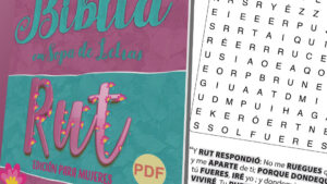 Biblia en Sopa de Letras: Rut – Edición para Mujeres