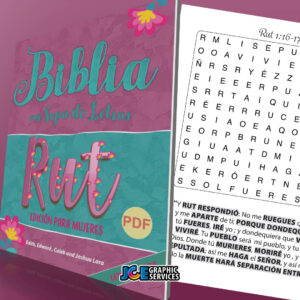 Biblia en Sopa de Letras: Rut – Edición para Mujeres