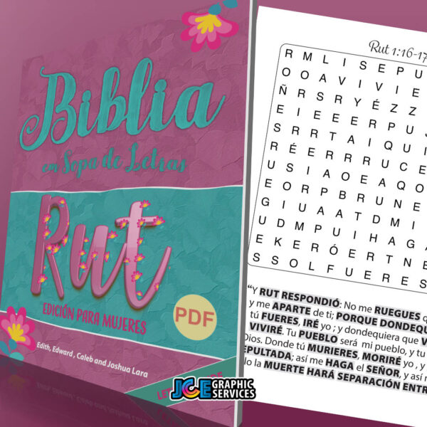 Biblia en Sopa de Letras: Rut – Edición para Mujeres