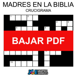 Crucigrama Madres en la Biblia [PDF]
