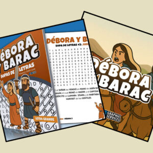 ? Paquete Débora y Barac: Sopa de Letras + Presentación PowerPoint
