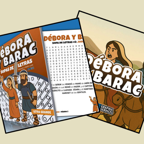 ? Paquete Débora y Barac: Sopa de Letras + Presentación PowerPoint