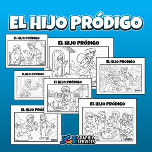 ?️ Páginas para Colorear: La Historia del Hijo Pródigo