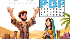 Eliezer sopa de letras para niños con mensaje oculto [PDF]