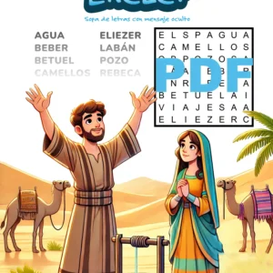 Eliezer sopa de letras para niños con mensaje oculto [PDF]