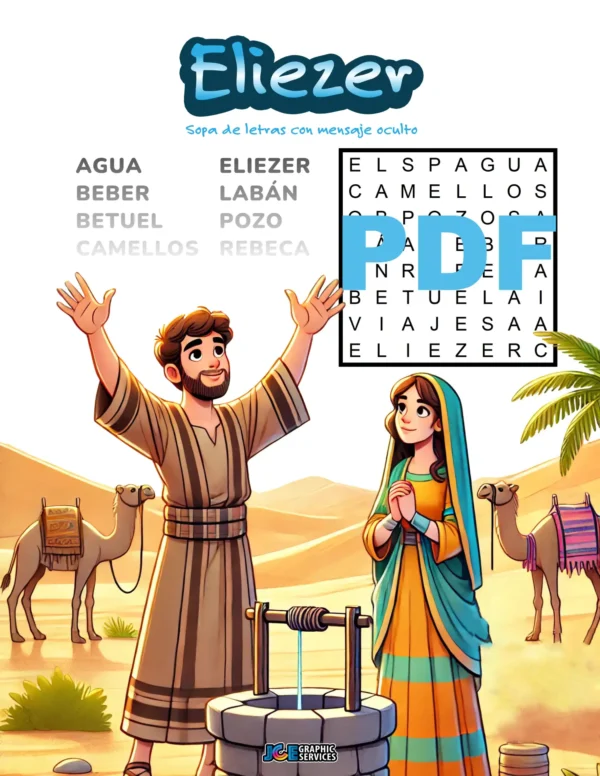 Eliezer sopa de letras para niños con mensaje oculto [PDF]