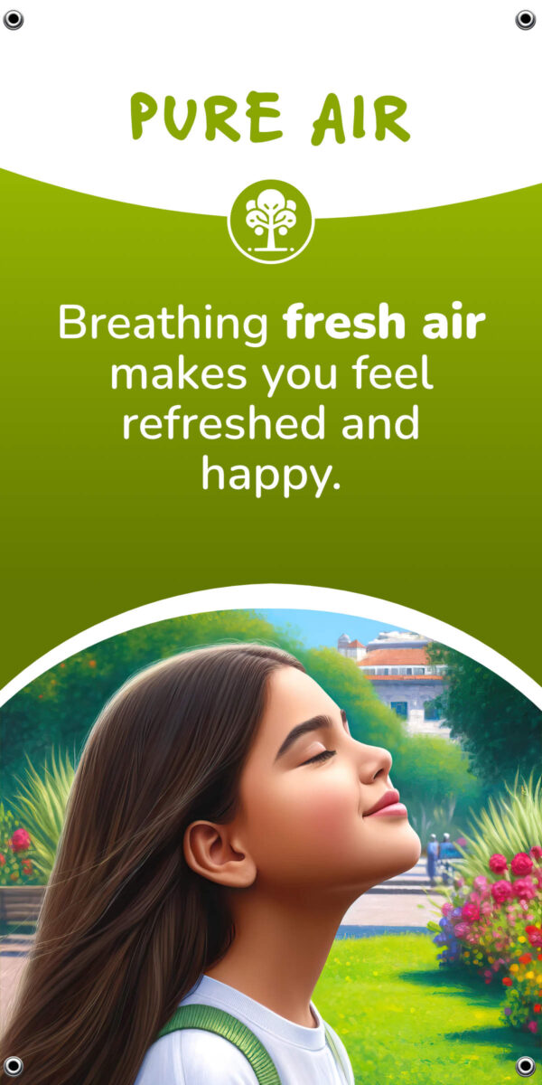 God’s 8 Laws of Health Banners for Kids
