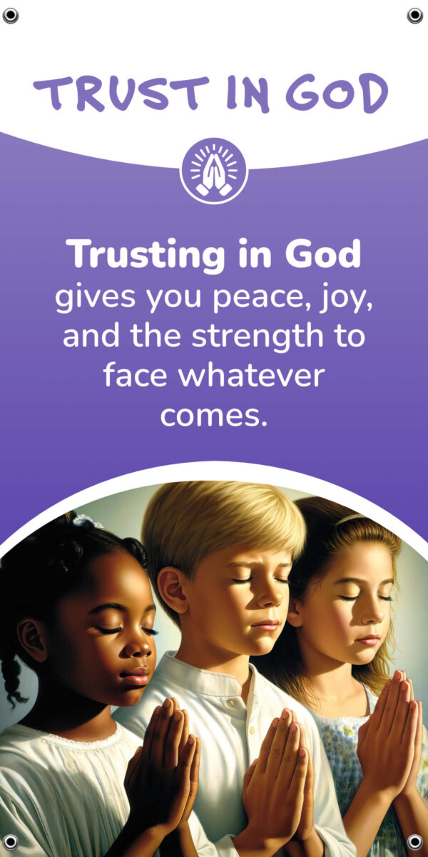 God’s 8 Laws of Health Banners for Kids