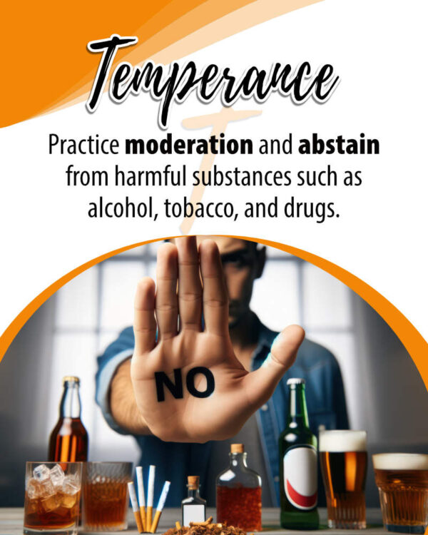 God's 8 Laws of Health Posters