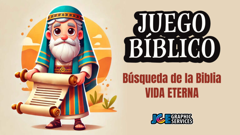 Idea Para Juego Bíblico: Búsqueda de la Biblia: Vida Eterna
