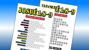 Letras Revueltas – Josué 1:8-9