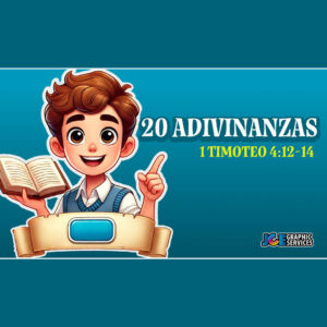 ✨ Juego Bíblico en PowerPoint: 20 Adivinanzas basadas en 1 Timoteo 4:12–14