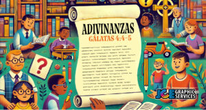 14 adivinanzas basadas en Gálatas 4:4-5