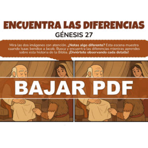 Encuentra las Diferencias – Génesis 27