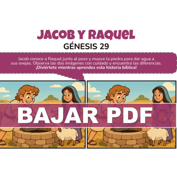 Encuentra las Diferencias – Jacob y Raquel