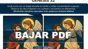 Encuentra las Diferencias – Jacob y el Ángel