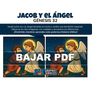 Encuentra las Diferencias – Jacob y el Ángel