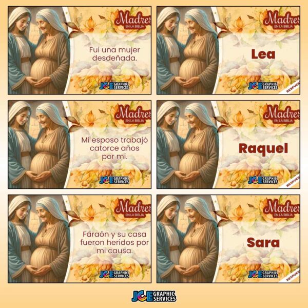 Juego Bíblico: Madres en la Biblia: PowerPoint