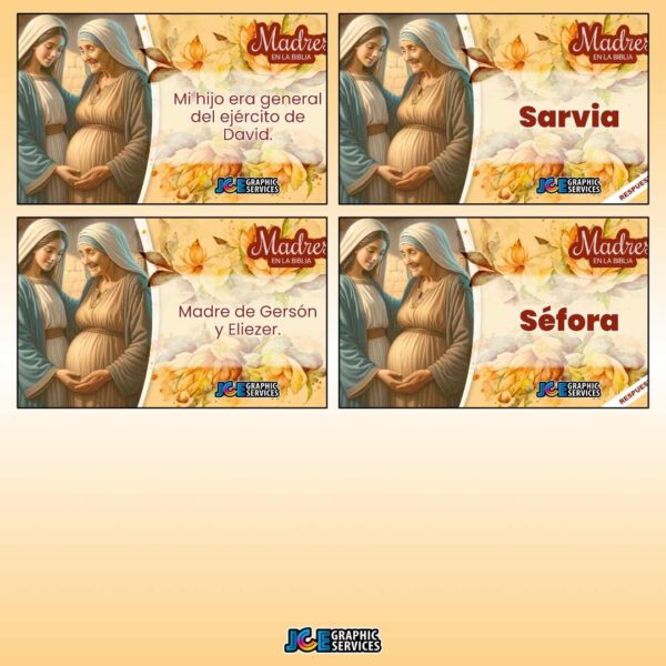 Juego Bíblico: Madres en la Biblia: PowerPoint
