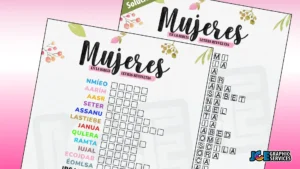 Juego Bíblico: Letras Revueltas – Mujeres de la Biblia 