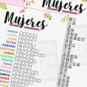 letras-revueltas-mujeres-en-la-biblia-para-imprimir-prod Juego Bíblico: Letras Revueltas – Mujeres de la Biblia