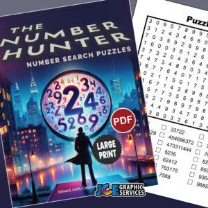 The Number Hunter: Number Search Puzzles