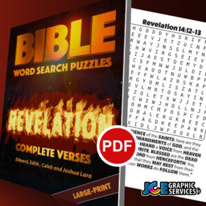 Bible Word Search Puzzles – Revelation DIGITAL VERSION [PDF]