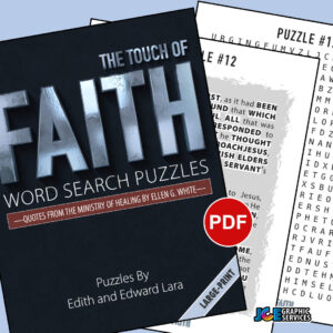 The Touch of Faith: Word Search Puzzles