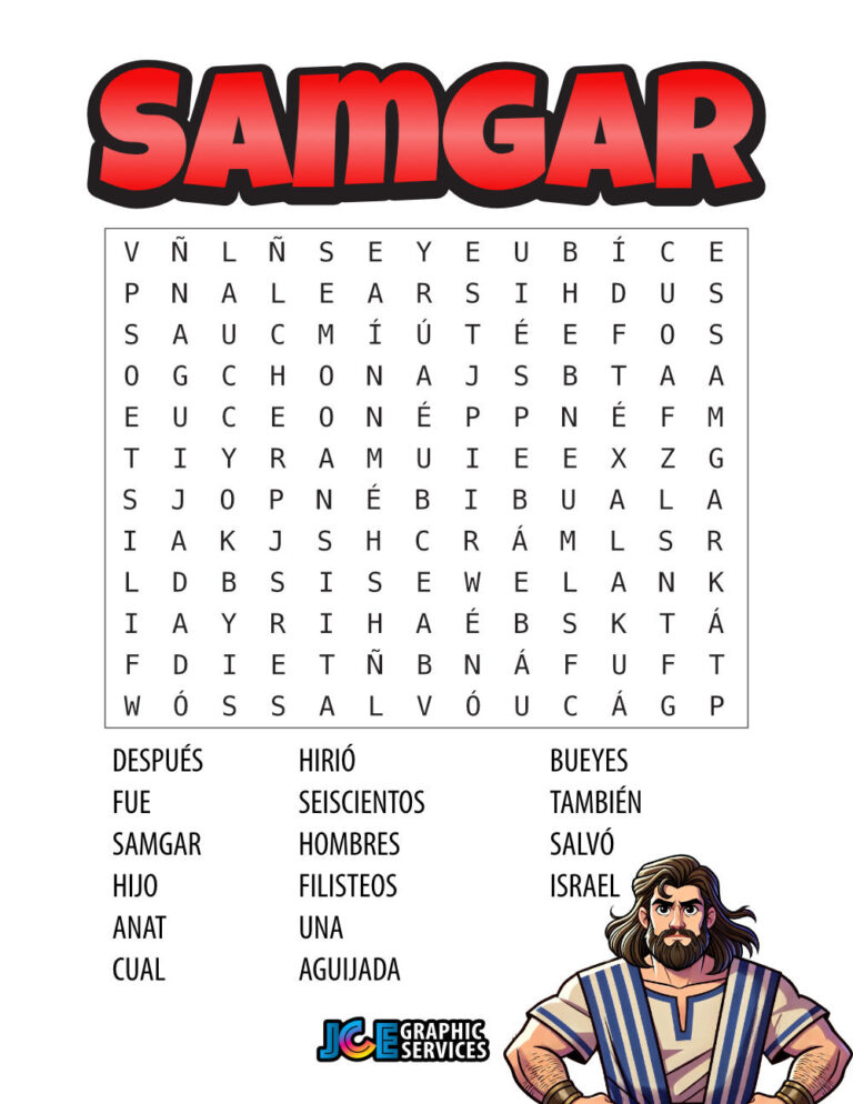 Samgar sopa de letras [PDF]
