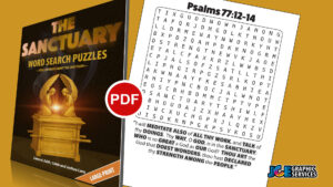 The Sanctuary Word Search Puzzles