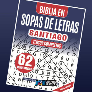 Biblia en sopa de letras: Santiago – versos completos | 62 sopa de letras Bíblicas