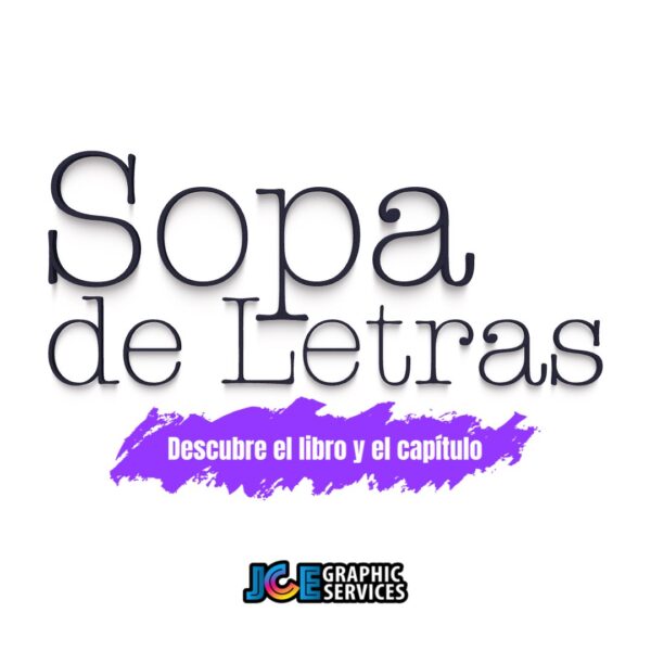 Sopa de Letras: Descubre el Libro y el Capítulo | Juego Bíblico en PowerPoint