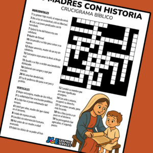 Crucigrama Bíblico: 25 Madres con Historia [PDF]