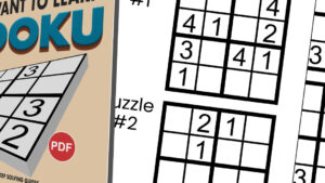 Get This Book If You Want to Learn Sudoku – Volume 1 [PDF]