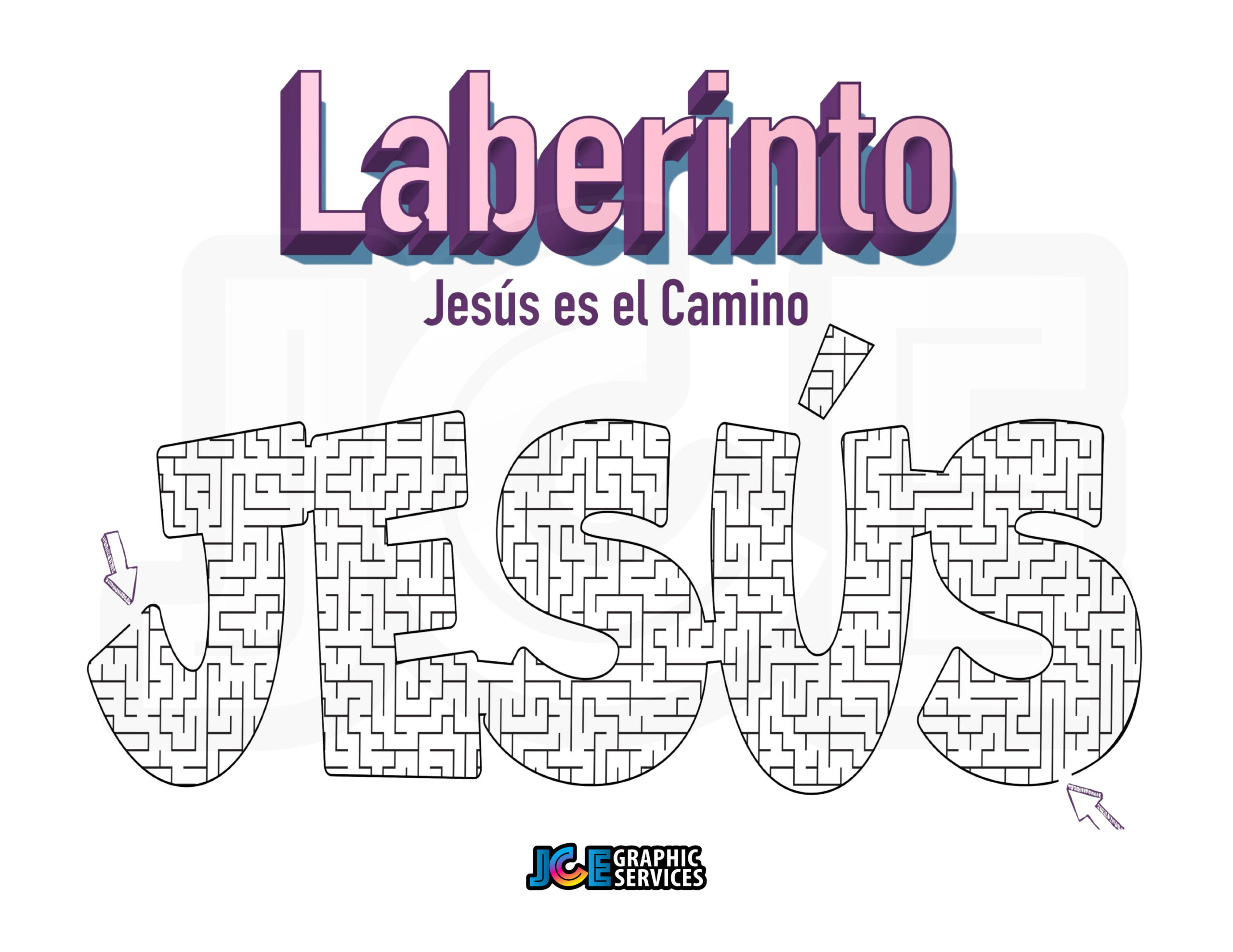 Laberinto - Jesús es el Camino
