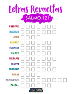 Salmo 121 - Letras Revueltas [PDF]